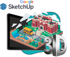 Google SketchUp - Школа программирования для детей, компьютерные курсы для школьников, начинающих и подростков - KIBERone г. Полевской