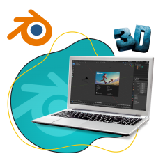 Blender - КИБЕРшкола программирования для детей, компьютерные курсы для школьников, начинающих и подростков - KIBERone г. Полевской