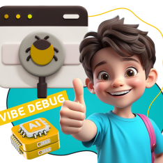 Тестирование & Vibe Debug. Охотники за багами - КИБЕРшкола программирования для детей, компьютерные курсы для школьников, начинающих и подростков - KIBERone г. Полевской