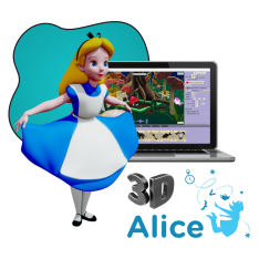 Alice 3d - КИБЕРшкола программирования для детей, компьютерные курсы для школьников, начинающих и подростков - KIBERone г. Полевской