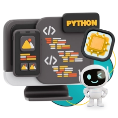 Мой первый сайт с мозгами: Python + AI - КИБЕРшкола программирования для детей, компьютерные курсы для школьников, начинающих и подростков - KIBERone г. Полевской