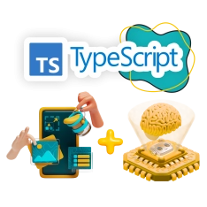 TypeScript + AI: создаём умные веб-приложения - КИБЕРшкола программирования для детей, компьютерные курсы для школьников, начинающих и подростков - KIBERone г. Полевской