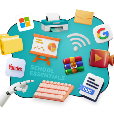 Цифровая база для школьника - КИБЕРшкола программирования для детей, компьютерные курсы для школьников, начинающих и подростков - KIBERone г. Полевской