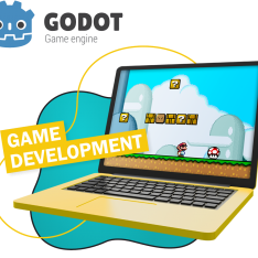 Godot.  Основа создания легендарных игр - КИБЕРшкола программирования для детей, компьютерные курсы для школьников, начинающих и подростков - KIBERone г. Полевской