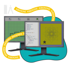 Исполнители чертежник и черепашка - КИБЕРшкола программирования для детей, компьютерные курсы для школьников, начинающих и подростков - KIBERone г. Полевской
