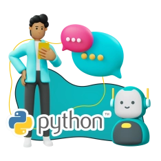 Умный чат-бот на Python на Telegram - КИБЕРшкола программирования для детей, компьютерные курсы для школьников, начинающих и подростков - KIBERone г. Полевской