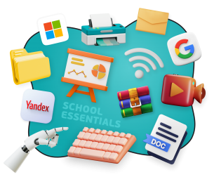 Цифровая база для школьника - КИБЕРшкола программирования для детей, компьютерные курсы для школьников, начинающих и подростков - KIBERone г. Полевской