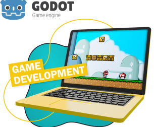 Godot.  Основа создания легендарных игр - КИБЕРшкола программирования для детей, компьютерные курсы для школьников, начинающих и подростков - KIBERone г. Полевской